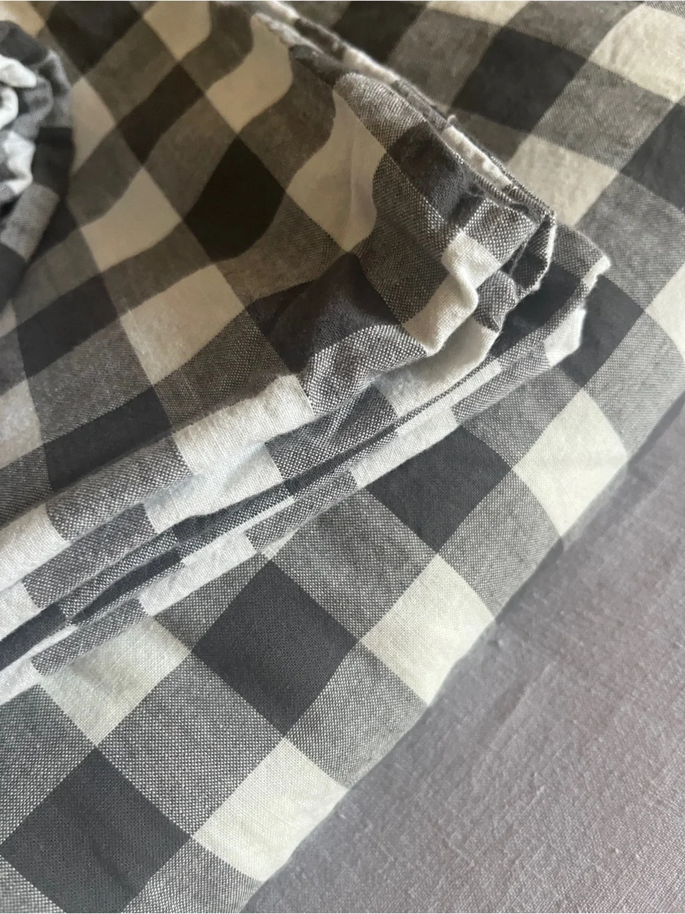 KING duvet cover and (2) pillowcases. 100% organic cotton IKEA